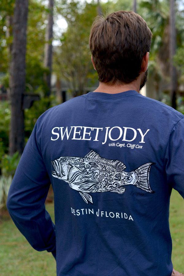 Sweet Jody Fishing Shirts Featuring Andy's Art — Art by Andy Saczynski