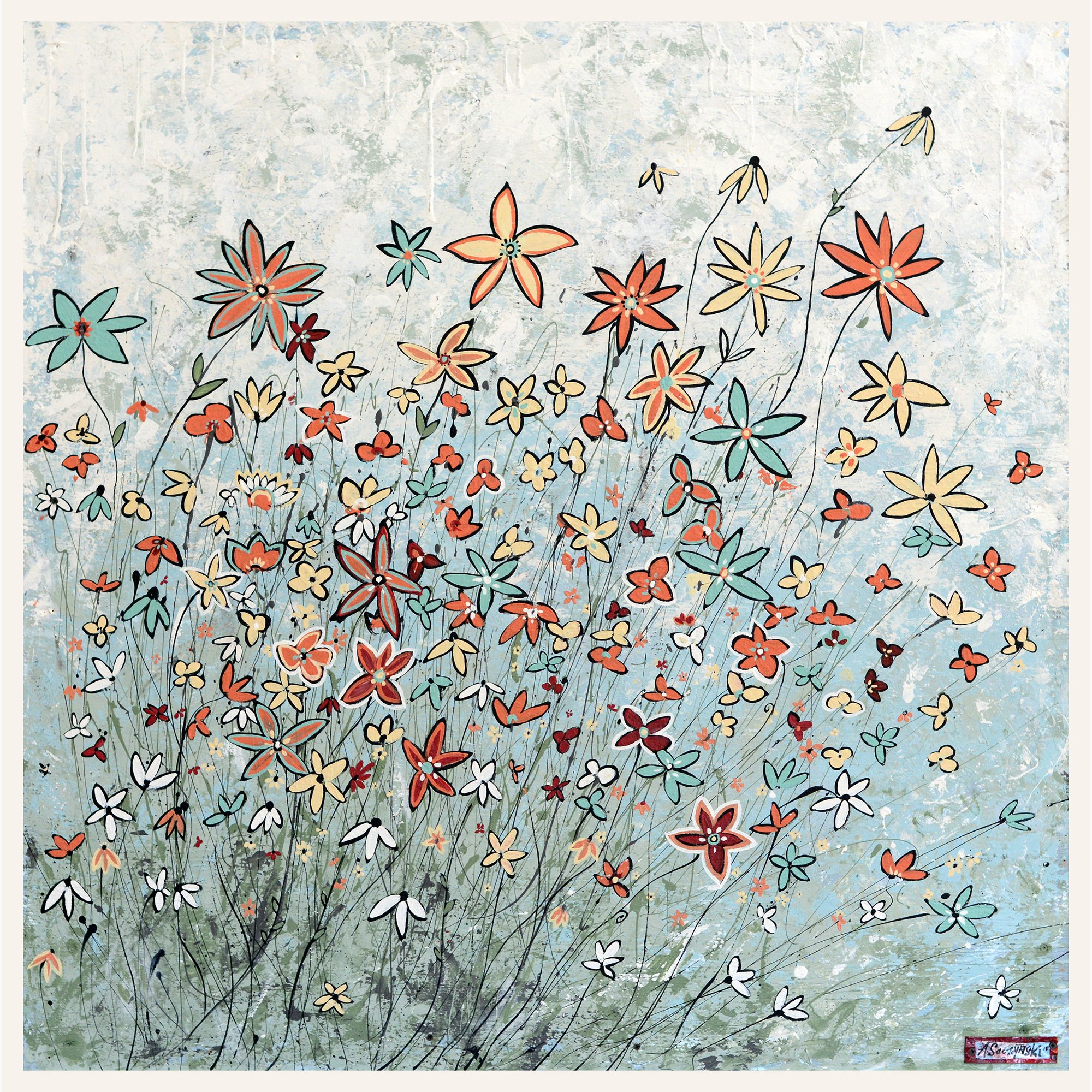 Southern Wildflowers | 50x50 | 2015