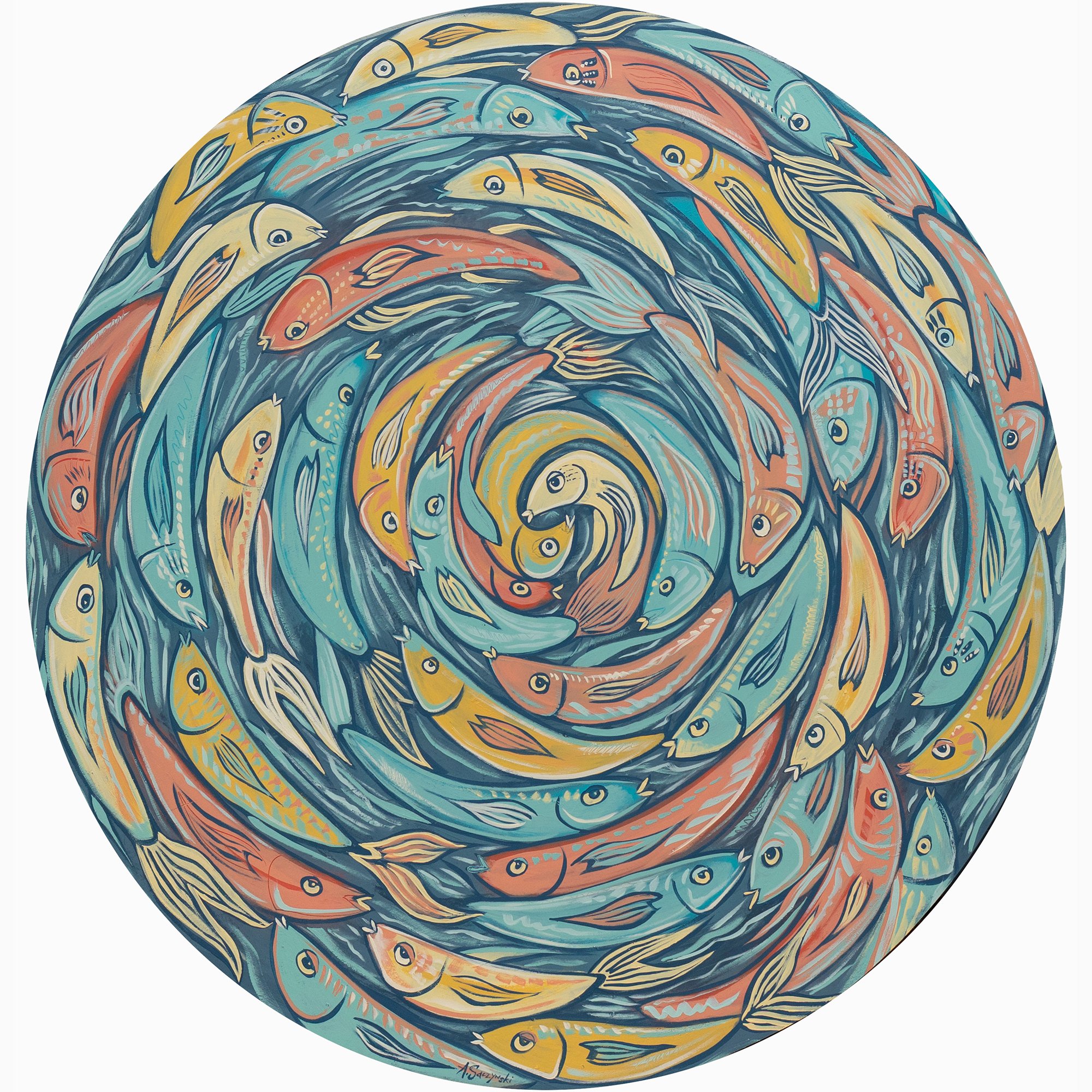 Circular Swirl | 48 diameter | 2023