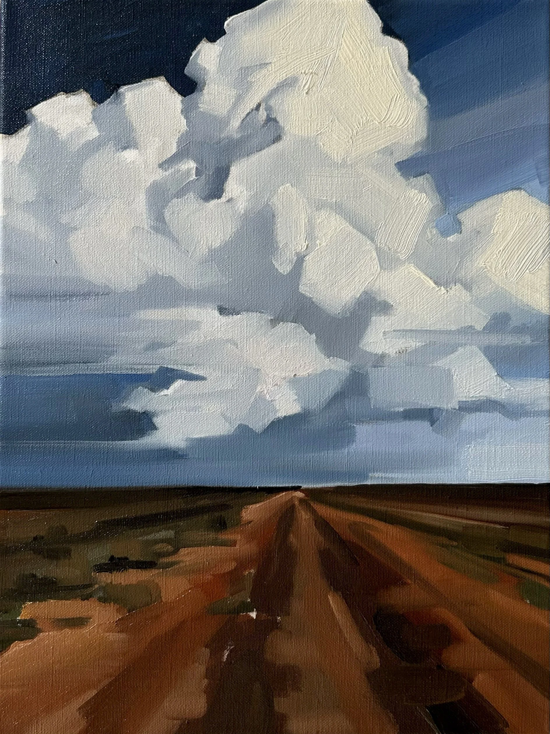   Intimate Immensity series II,  oil on canvas, 40×30cm  