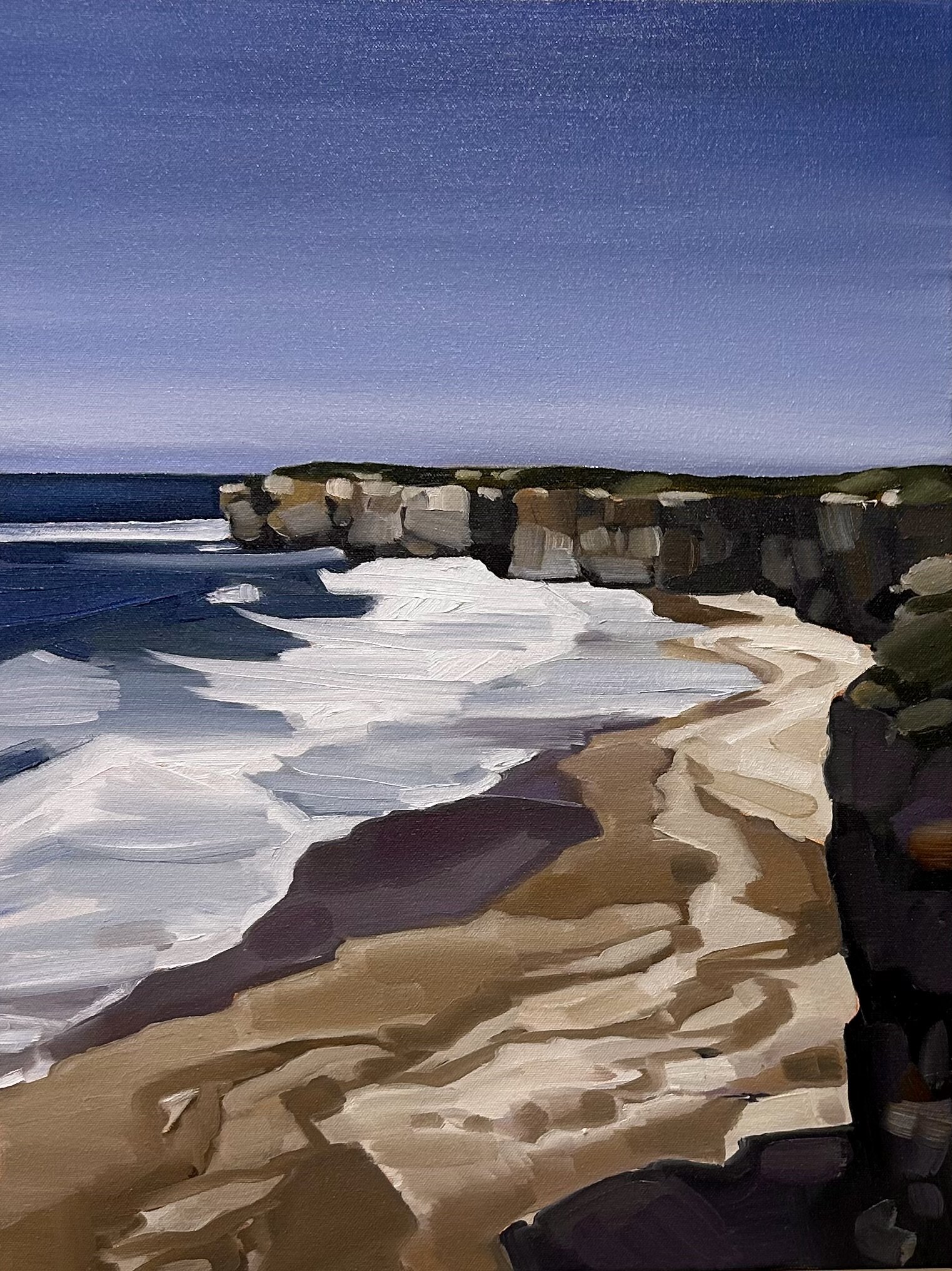   Intimate Immensity series V,  oil on canvas, 60x40cm  