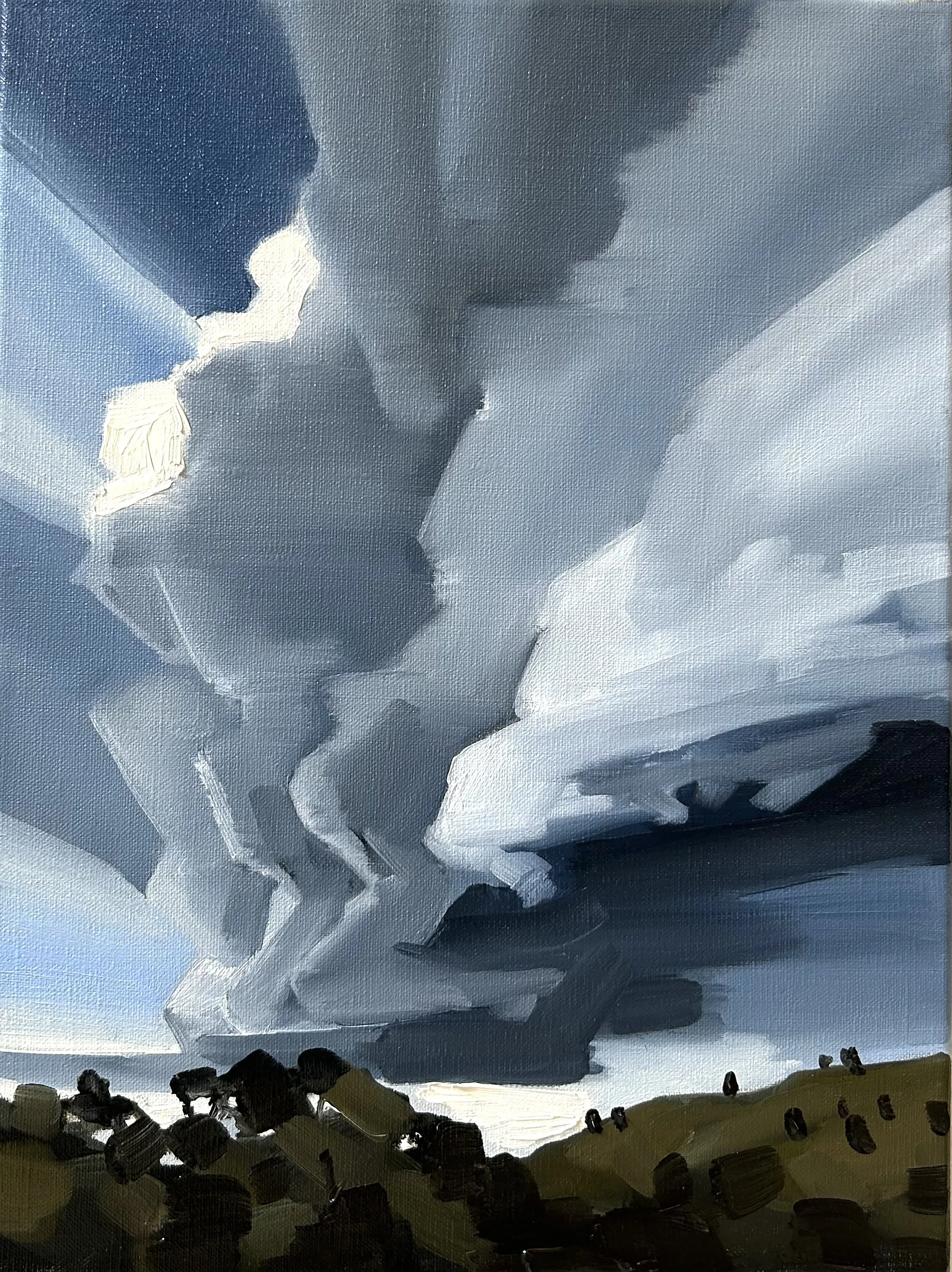   Intimate Immensity,  oil on canvas, 40×30cm  
