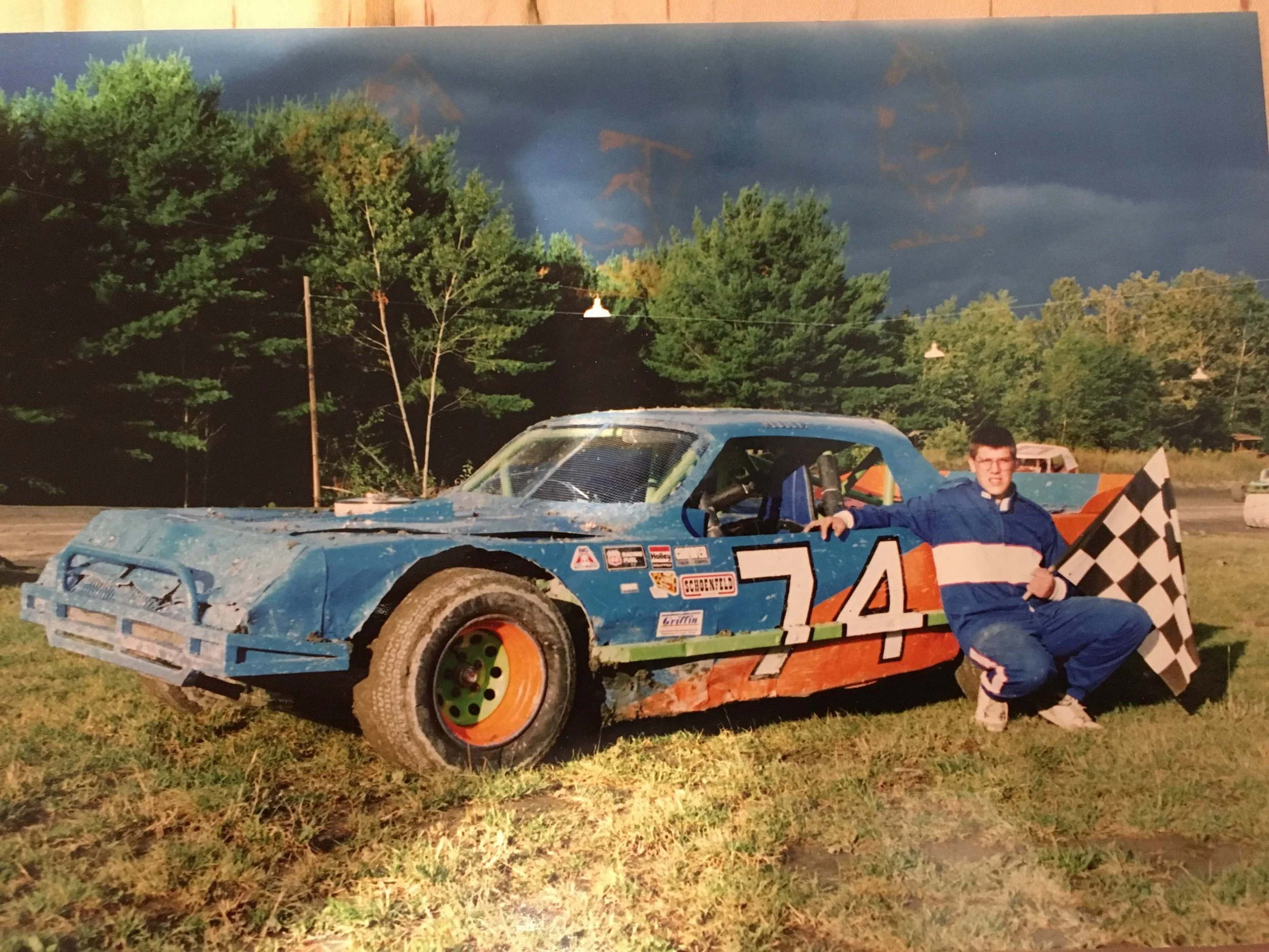 Mike and his #74 Stock Car