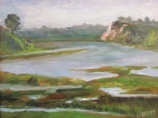 A DAY AT BACK BAY, Oil