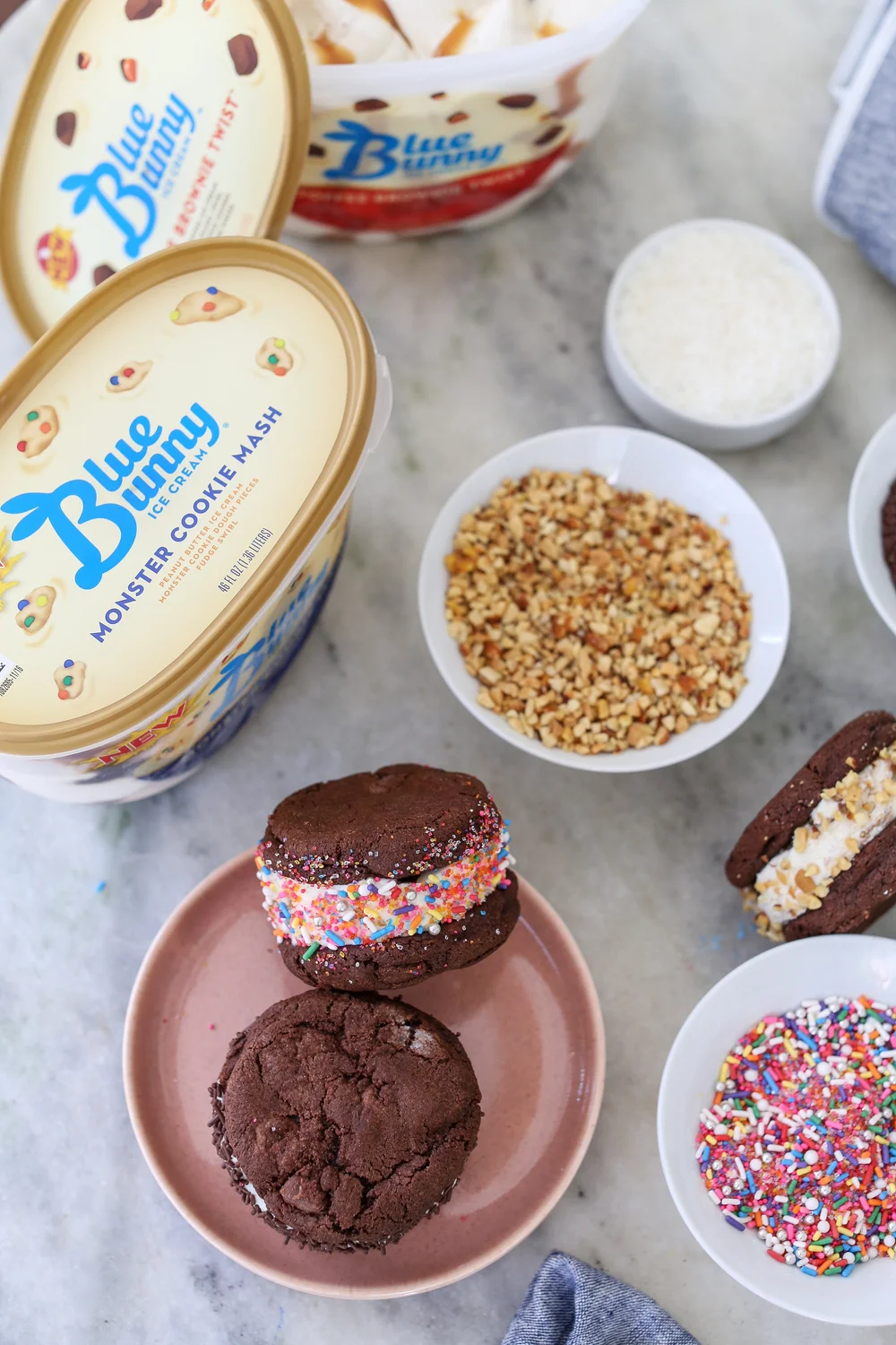 Blue Bunny Ice Cream photography by Cling Creative