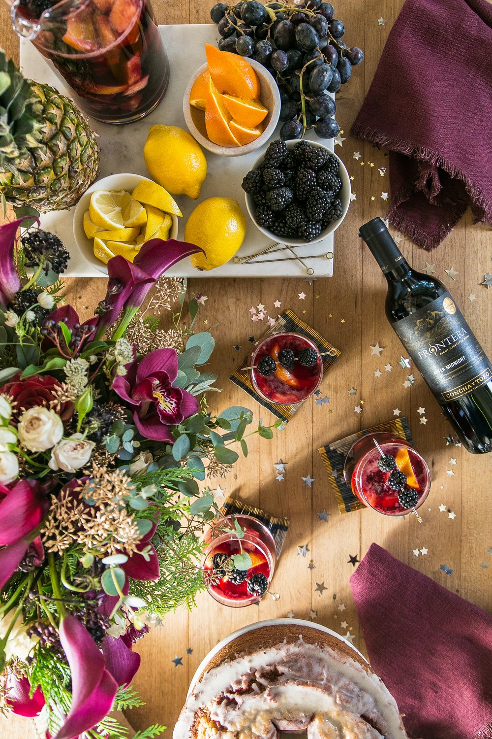 Frontera Wine photography by Cling Creative