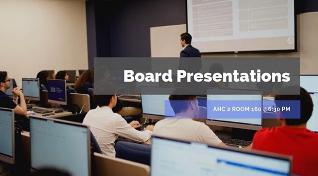 Excited to see who will be on the board next semester? Come out to today&rsquo;s meeting to see all possible candidates present and give feedback! &bull;
&bull;
&bull;
@fiubusiness @fiumarketing @fiucareer @fiuinstagram 
#business #marketing #fiu #fi