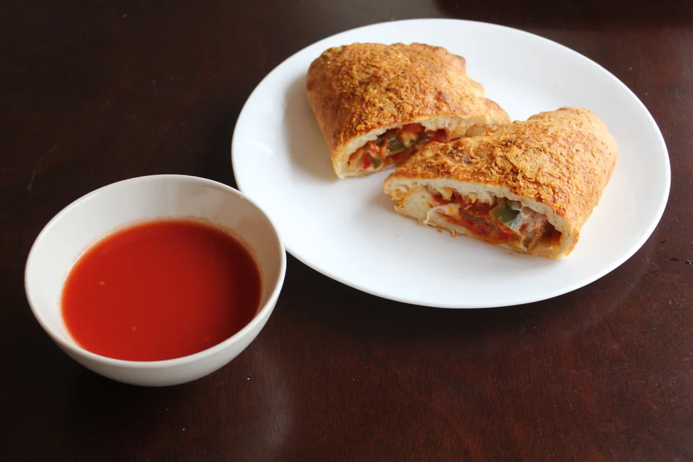Pepperoni and Peppers Pizza Pockets — COOKING WITH THE PAN