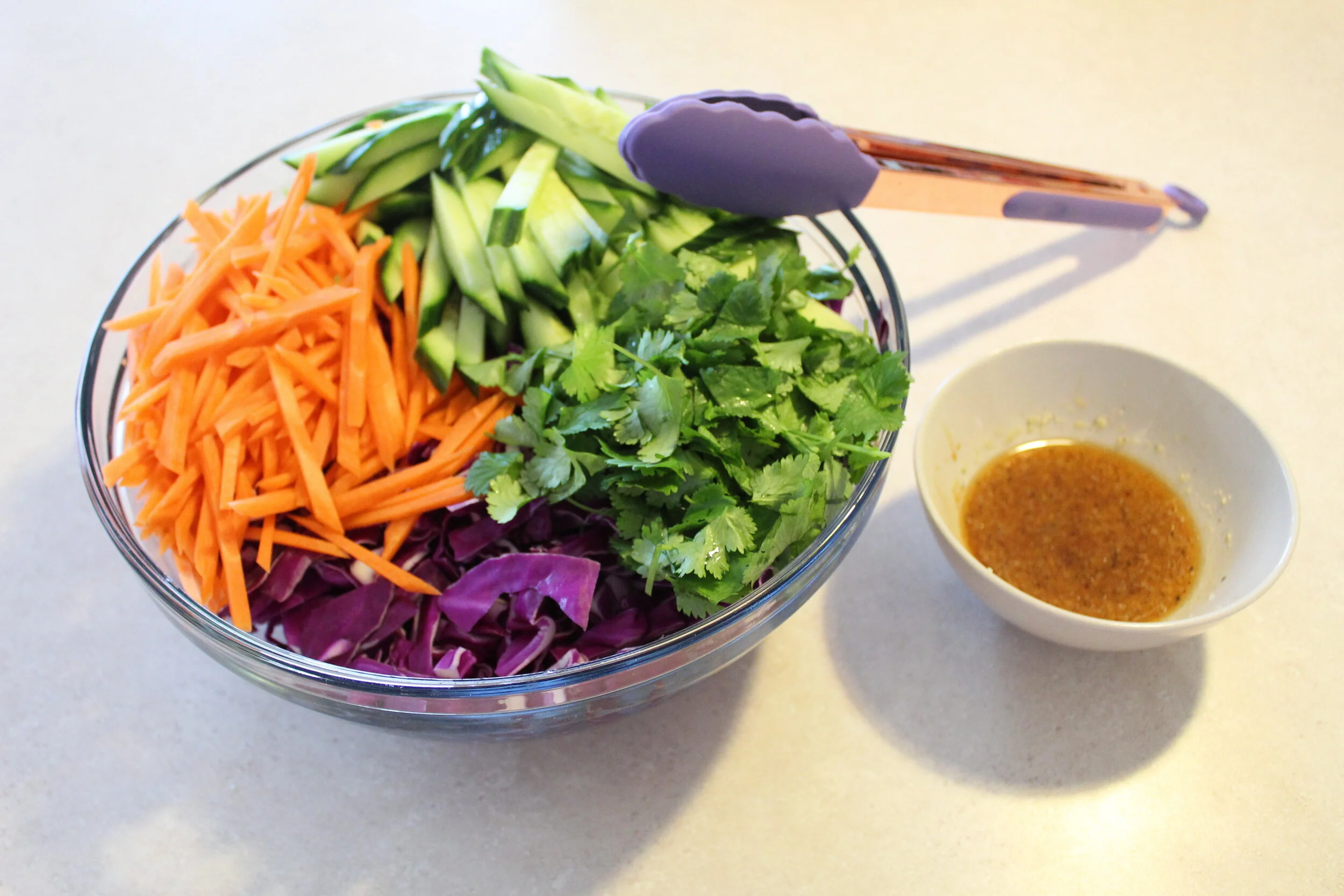 Lunar New Year Preparations and Asian Vegetable Salad with Sesame ...