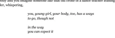 Erin Perry - Lyric Essay 