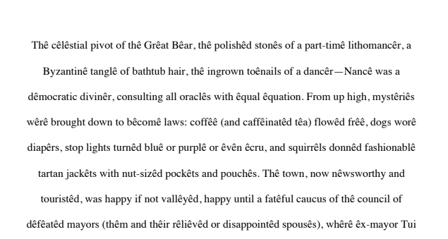 David Naimon - A Story