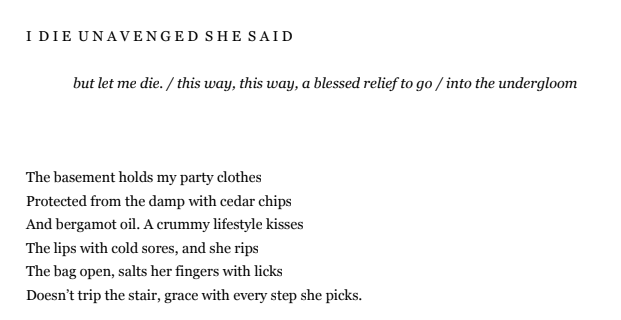 Erin Perry - Four Poems 