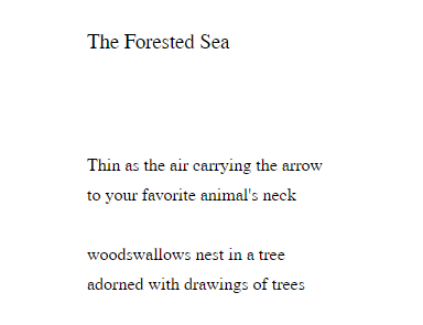 Rob Schlegel - Four Poems