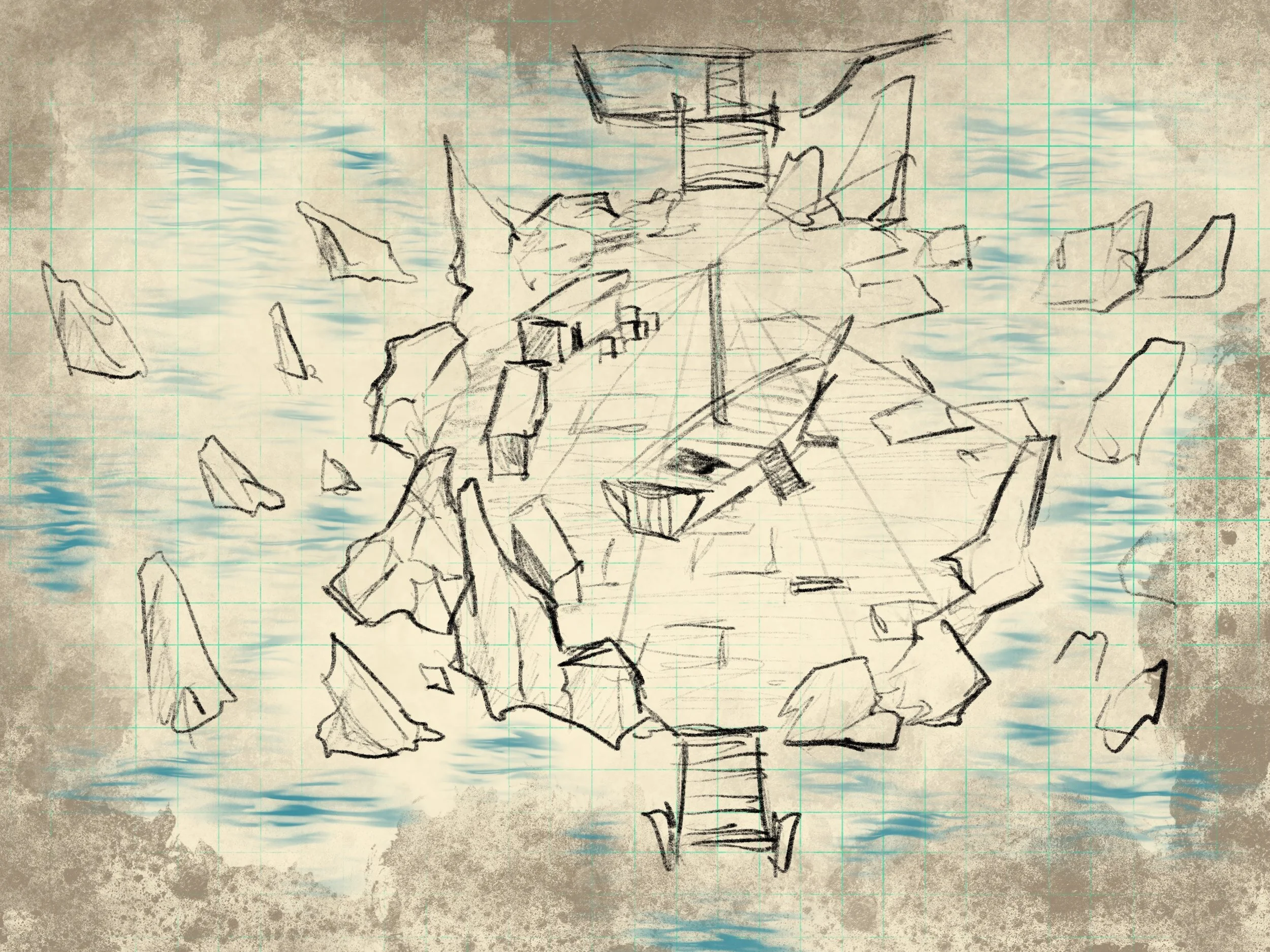 Deep Rock- a bootlegging depot inhabited by Goliaths