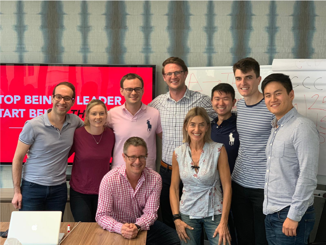 Some of the Venture team after a recent training session on leadership techniques from international speaker Ryan Avery ( click through to find out how to be a better leader)