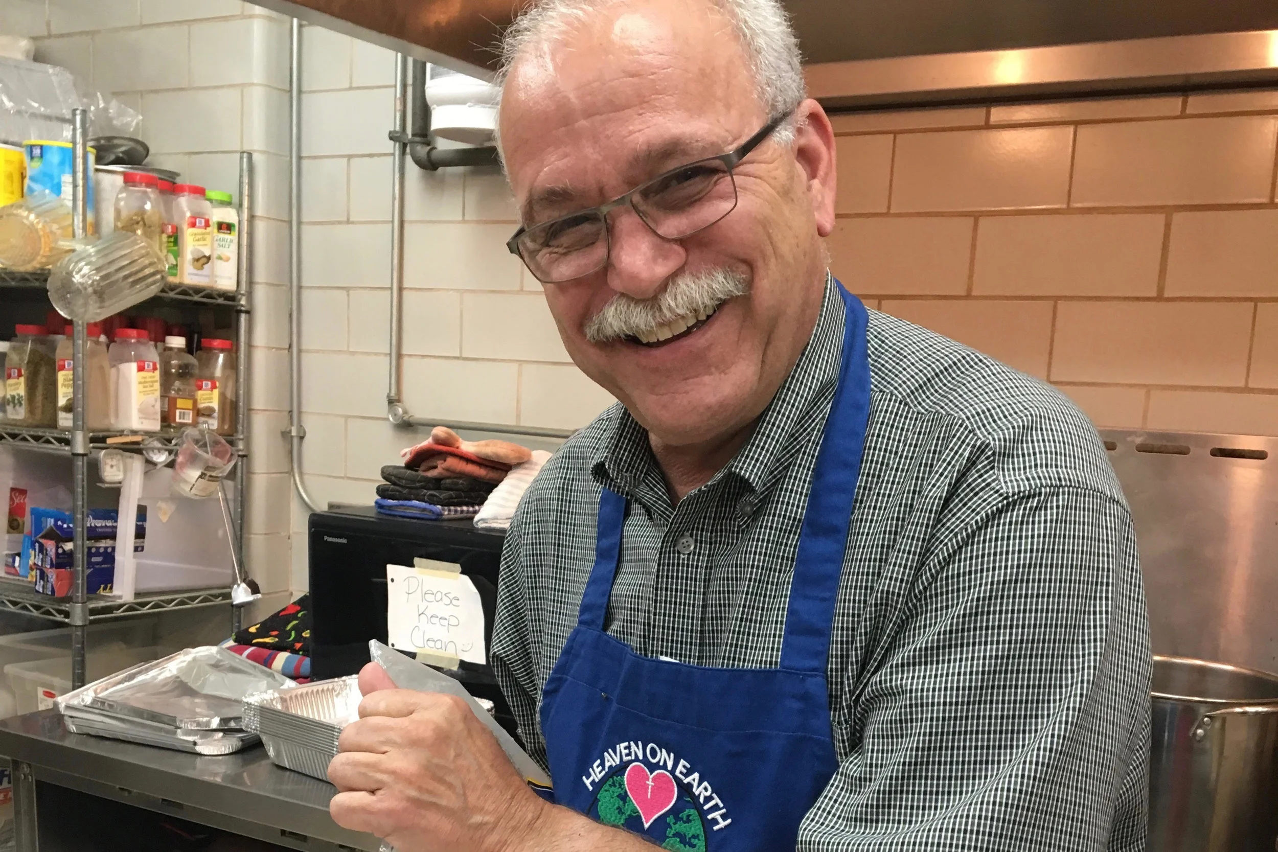 Volunteering in the Kitchen