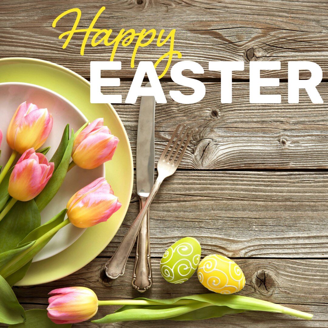 Wishing you a joyful Easter filled with love, hope, and delicious food.
Please note, customer service is available today from 9:00am to 5:00pm.