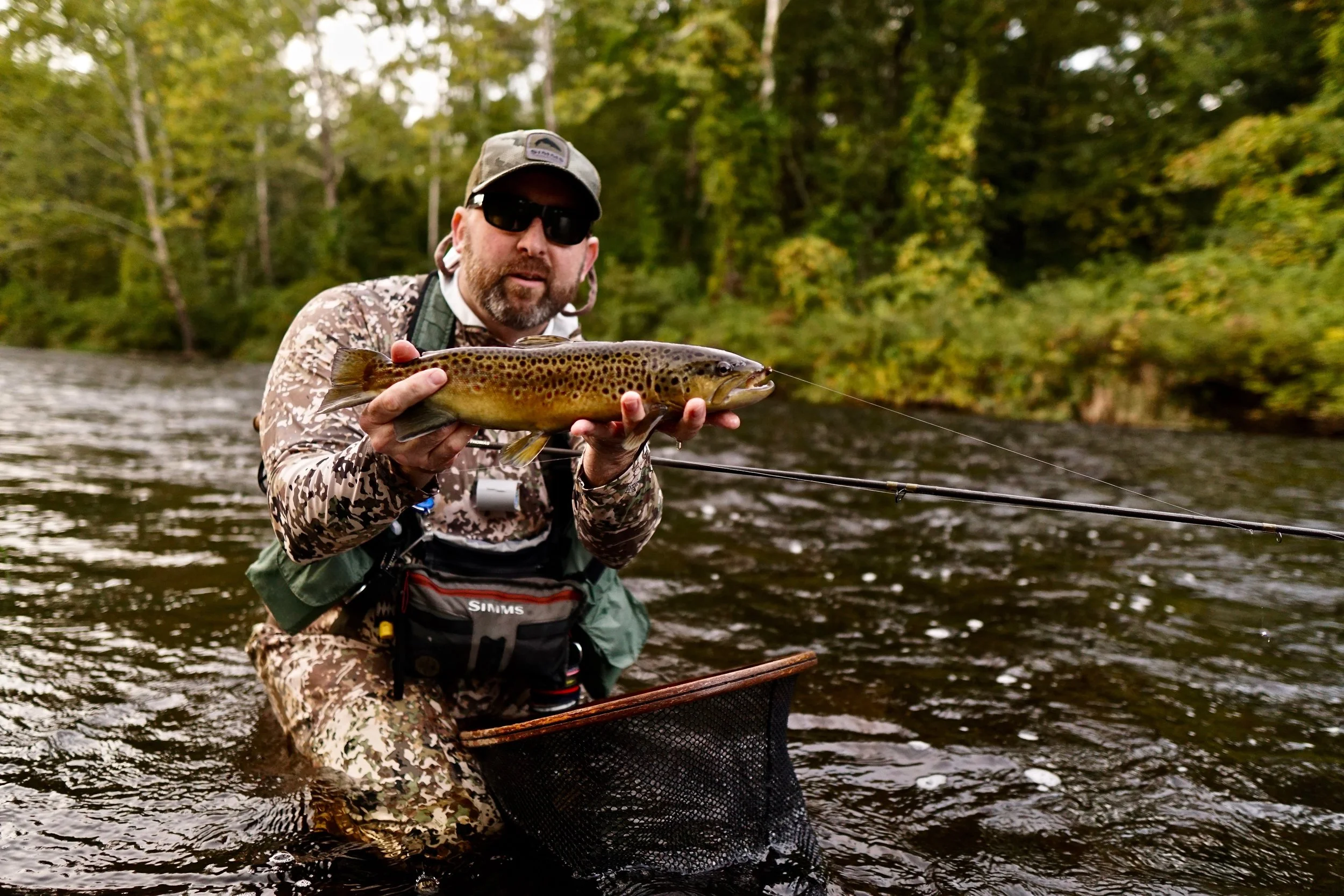 Changing casting angles pays off for Torrey Collins.
