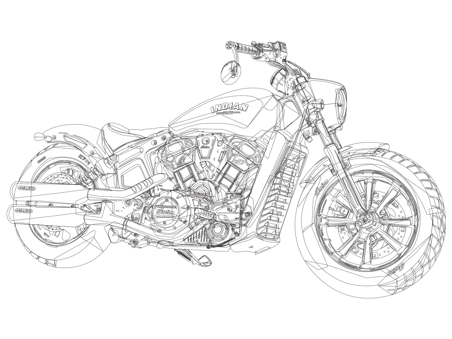Indian Motorcycles Dedesigns