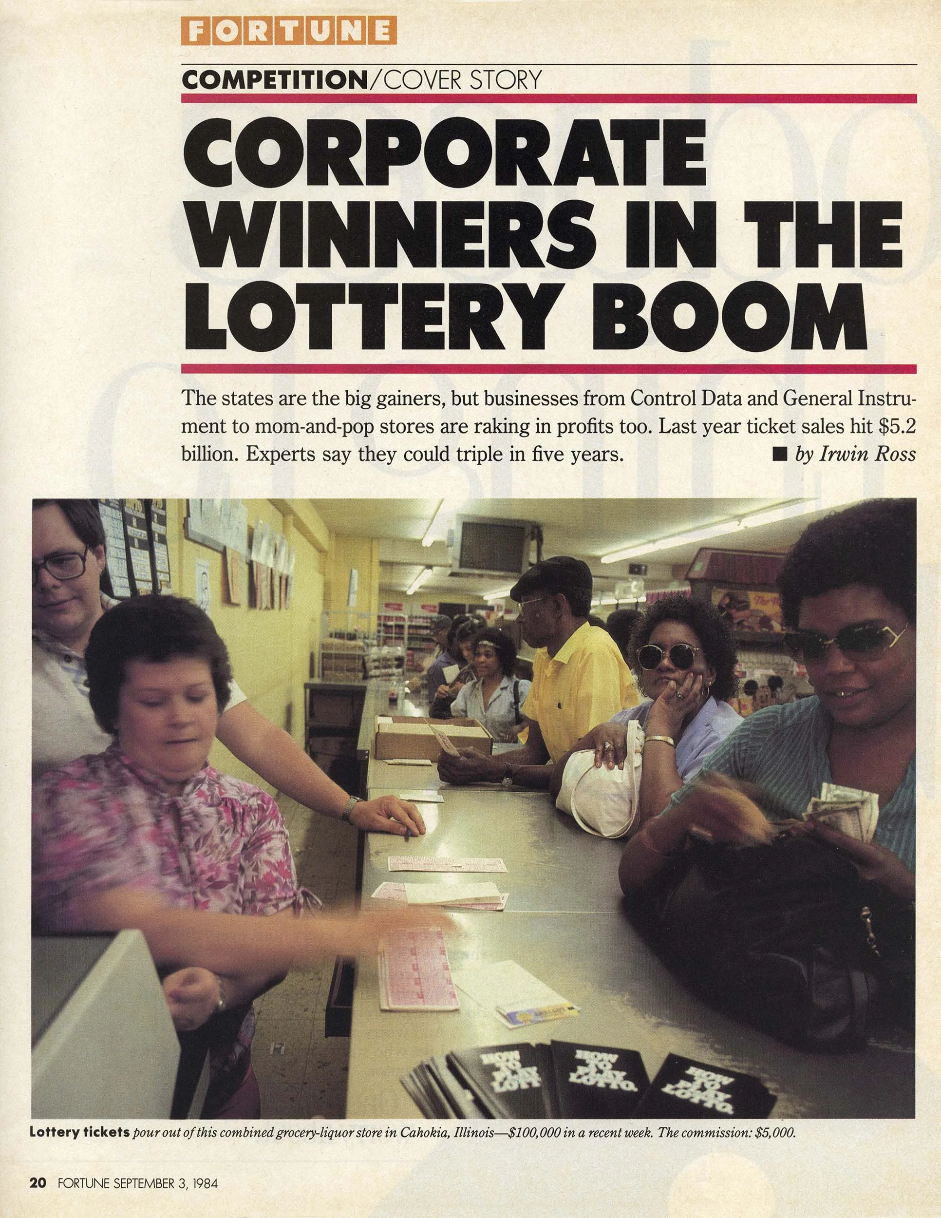 Published in Fortune . 1984