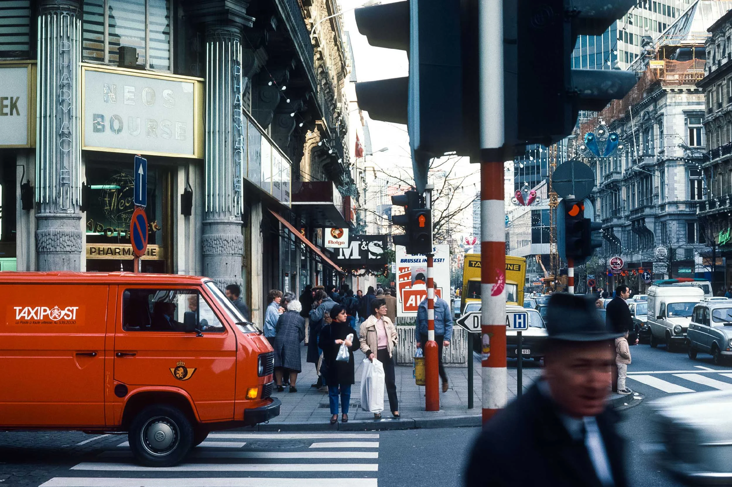 In Brussels, Belgium for the MCI Annual Report . 1984