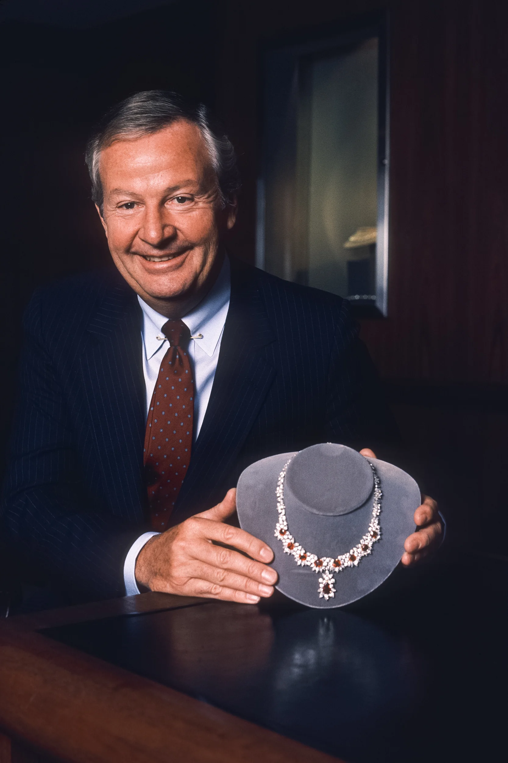 William R. Chaney, CEO of Tiffany & Co., for Forbes . 1987