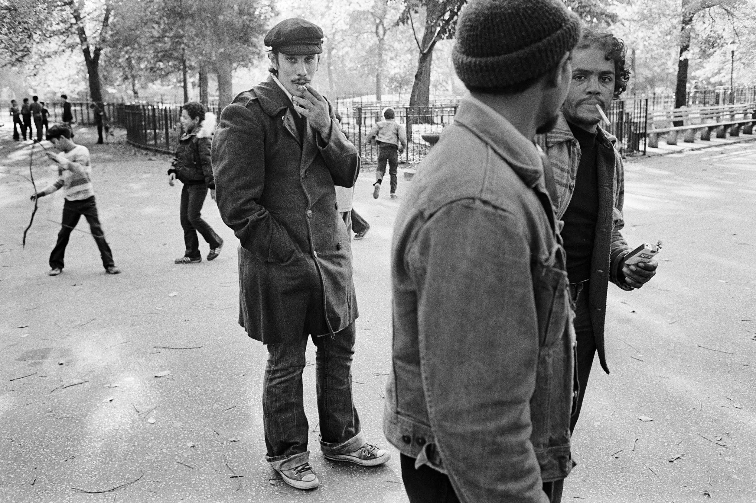 Tompkins Square Park; from Alphabet City . 1977