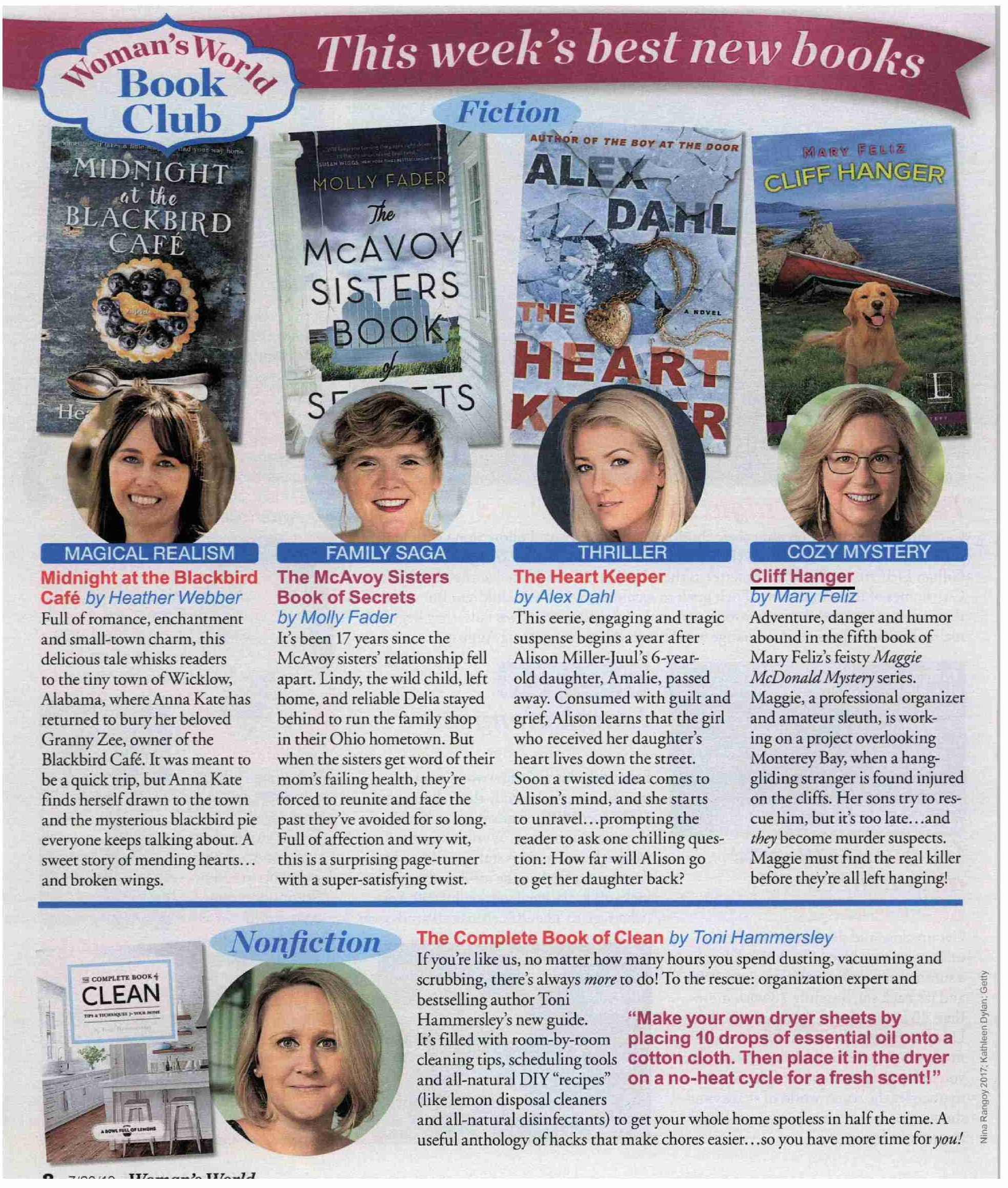 Top Five picks for Women's World Book Club