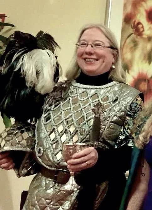 Me as the Knight of Cups at the Readers' Studio in New York City, 2017