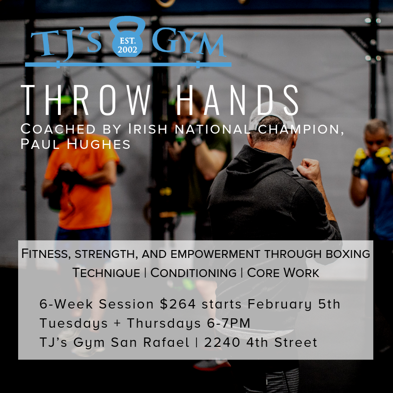 Coached by our very own PAUL HUGHES, This program uses boxing as a vehicle to improve fitness and strength and to empower athletes. Classes include technique, conditioning, and core work, for a powerful and fun workout! Let us know if you’d like to give it a try!