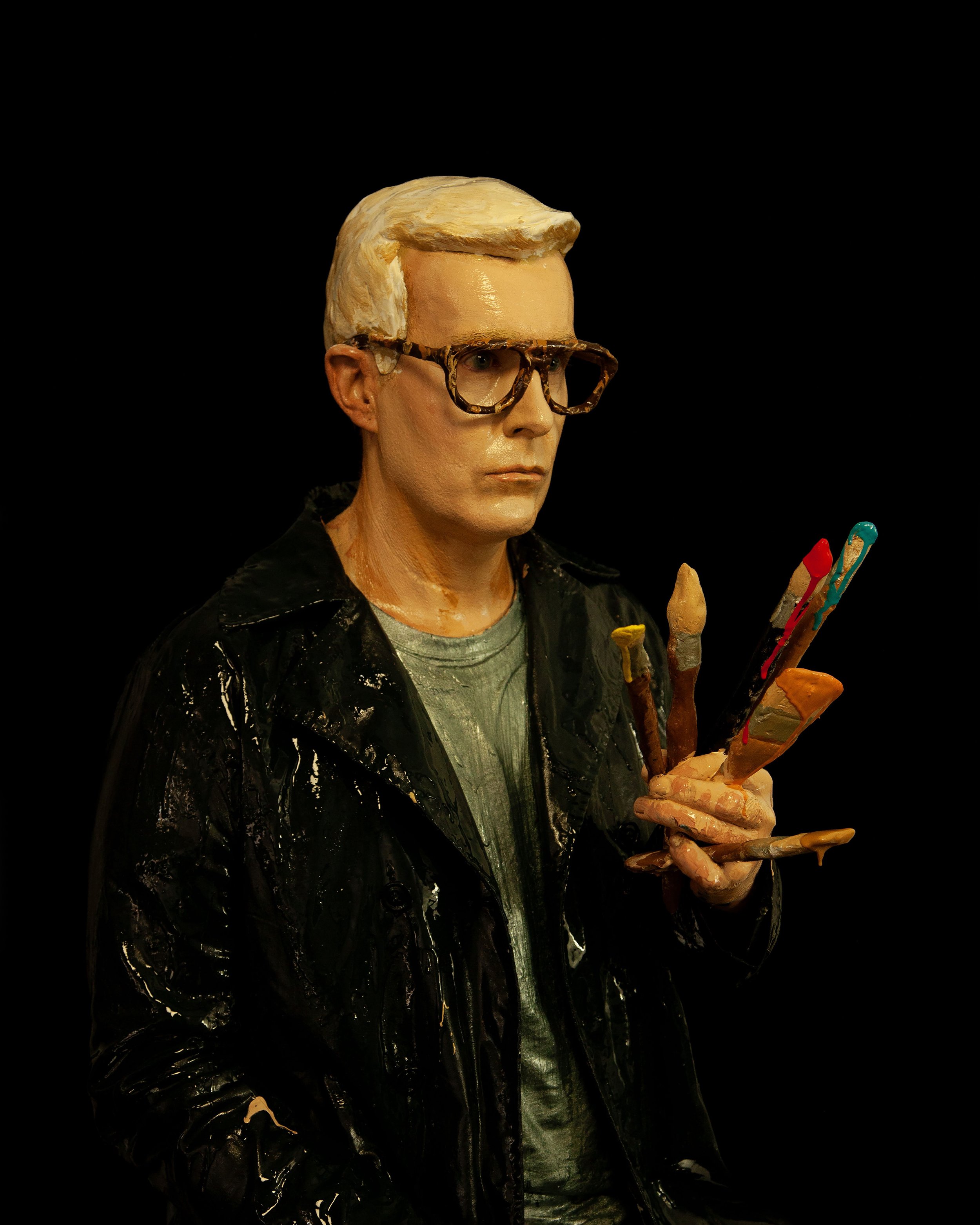 The Painter: Michael Greaves
Archival pigment print, 1/1, framed
65x52cm
2024