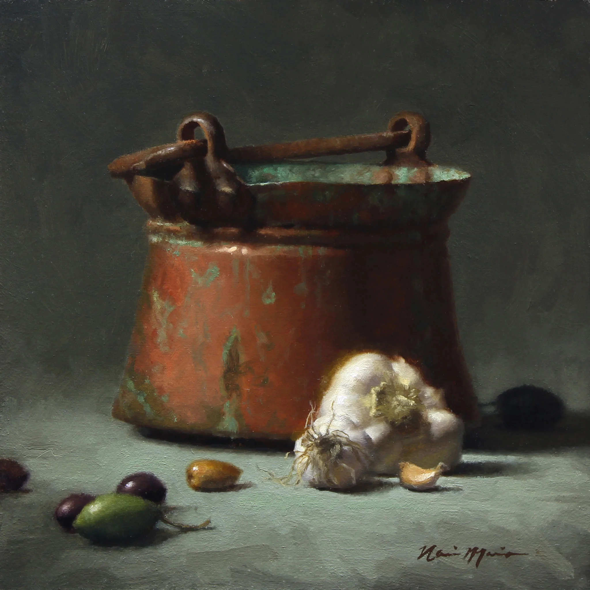 Still Life With Garlic II - naomimarino.com.jpg