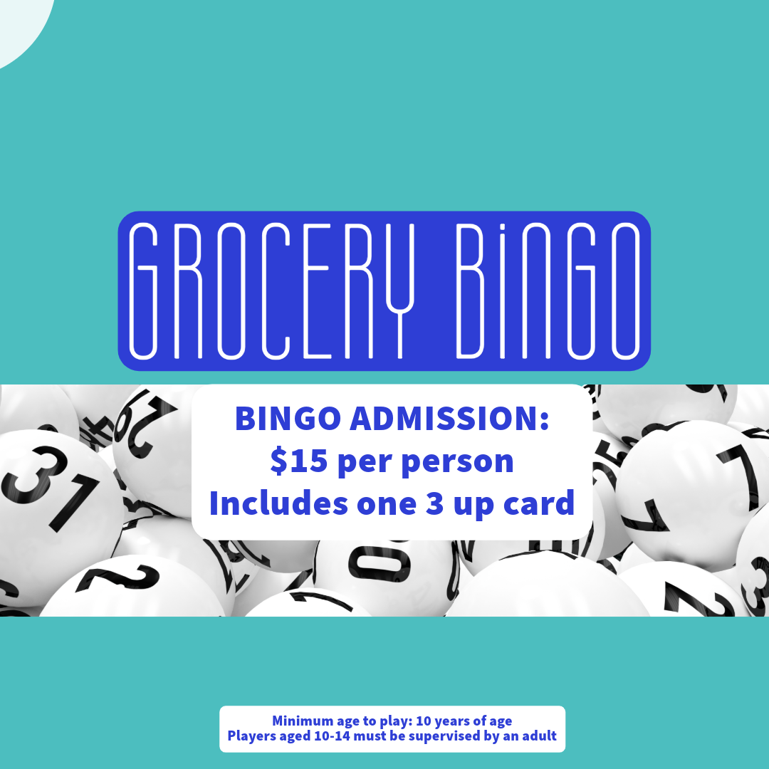 Grocery Bingo October 9 - Sold Out