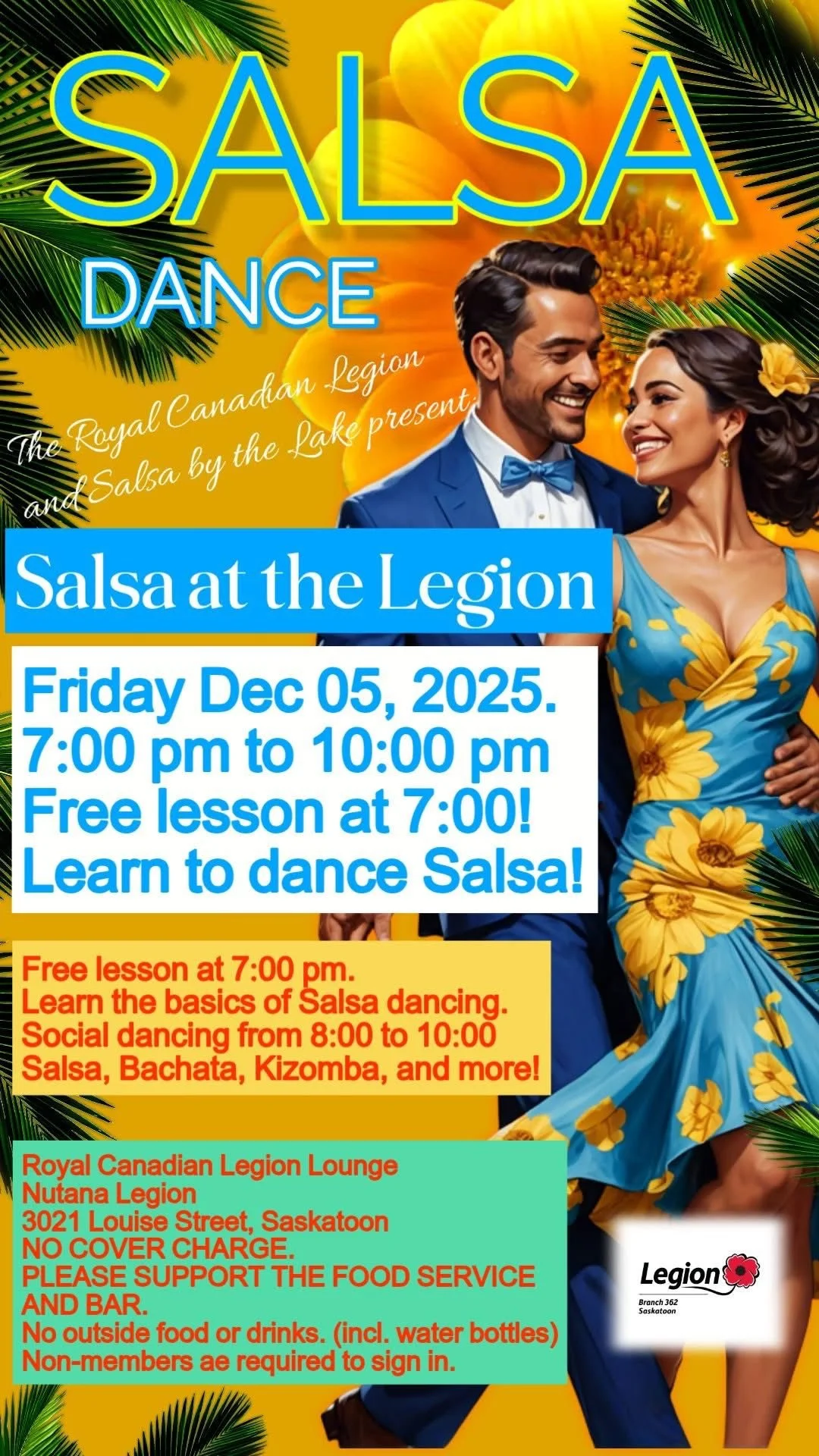 Salsa at the Legion
