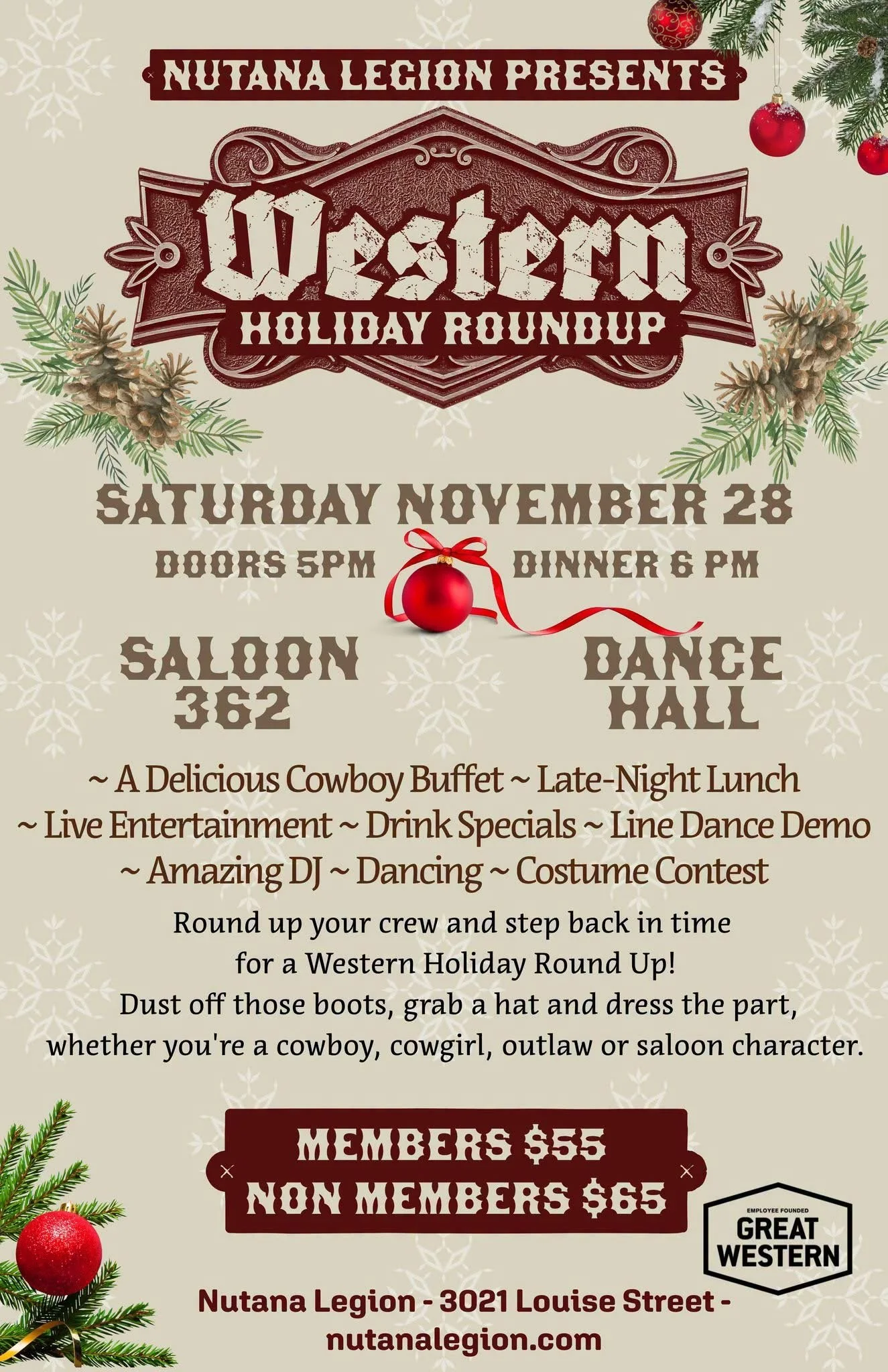 Western Holiday Roundup