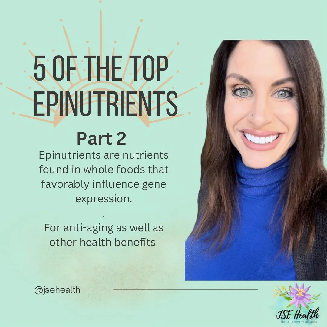Part 2 : for a run down on epinutrients read  below👇 

Epinutrients are these incredible compounds that have the remarkable ability to regulate gene expression (that is, they have an epigenetic effect, hence epinutrient).
It is this ability, I belie
