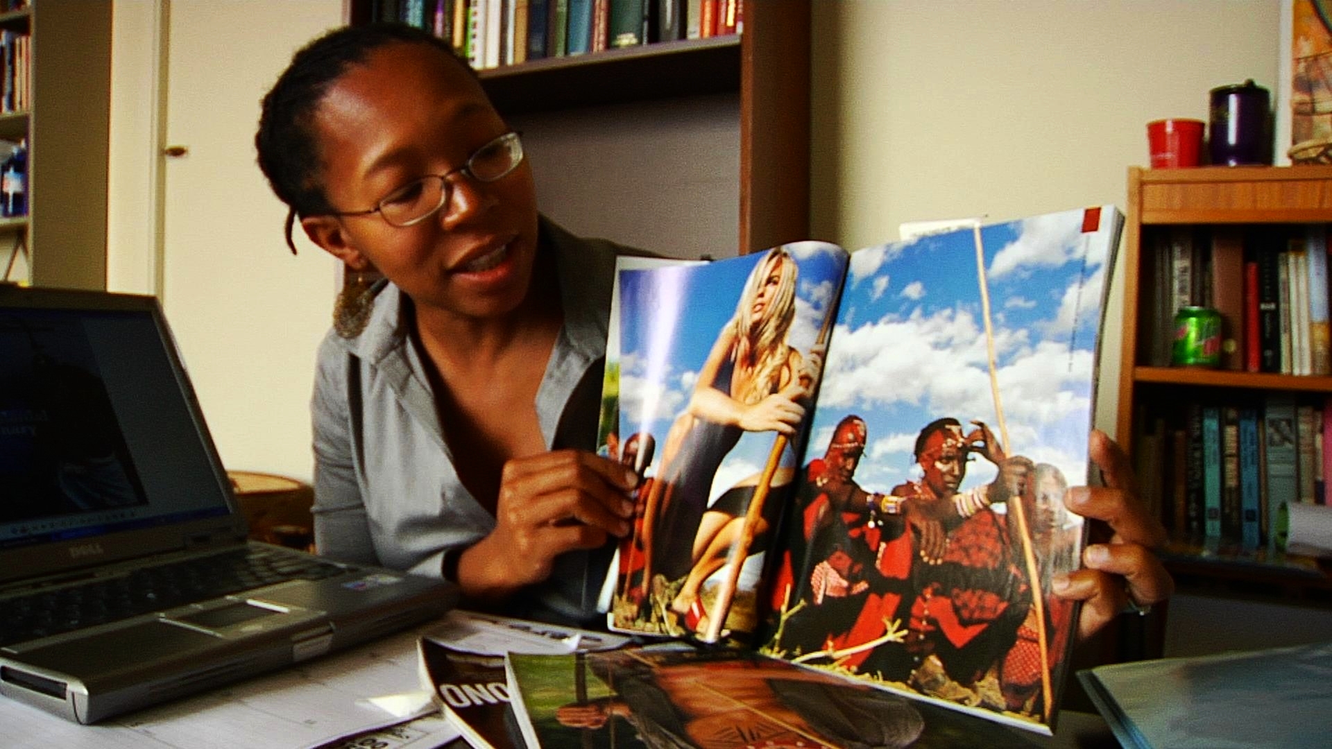  ZINE MAGUBANE, pop culture archivist and educator, flashes back in time to unpack colonial and current images of Africa in the west. She shows their power to define and dehumanize, and reveals how little has changed over time.    