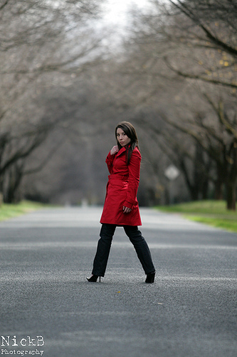 "Lila" - Winter Photoshoot