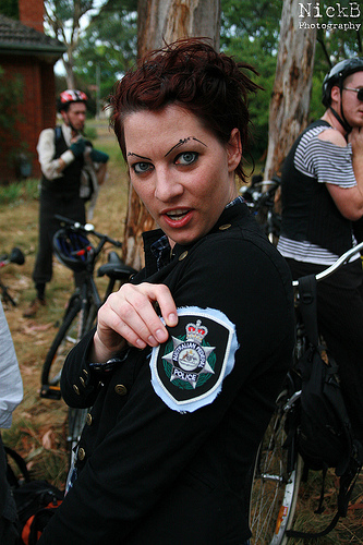 Amanda Palmer - "Rat Ride" Ninja Gig.