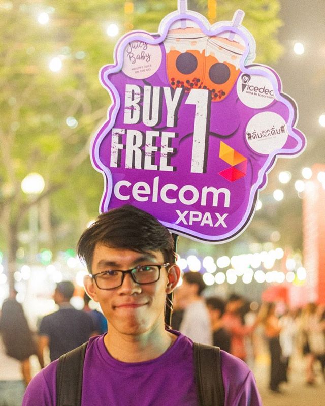 Data filled days thanks to Celcom! Thank you for lighting up our days with smooth sailing networks 😛