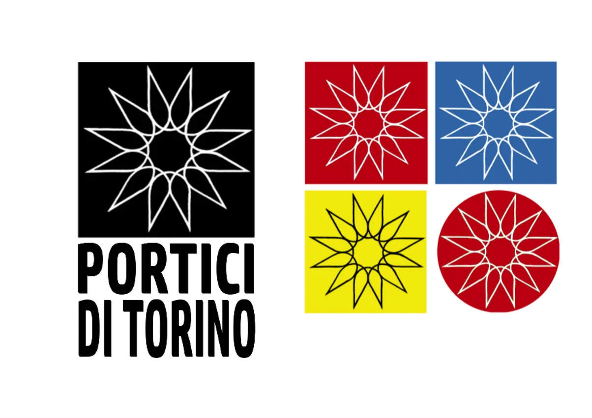 Portici di Torino Logo design 2017
