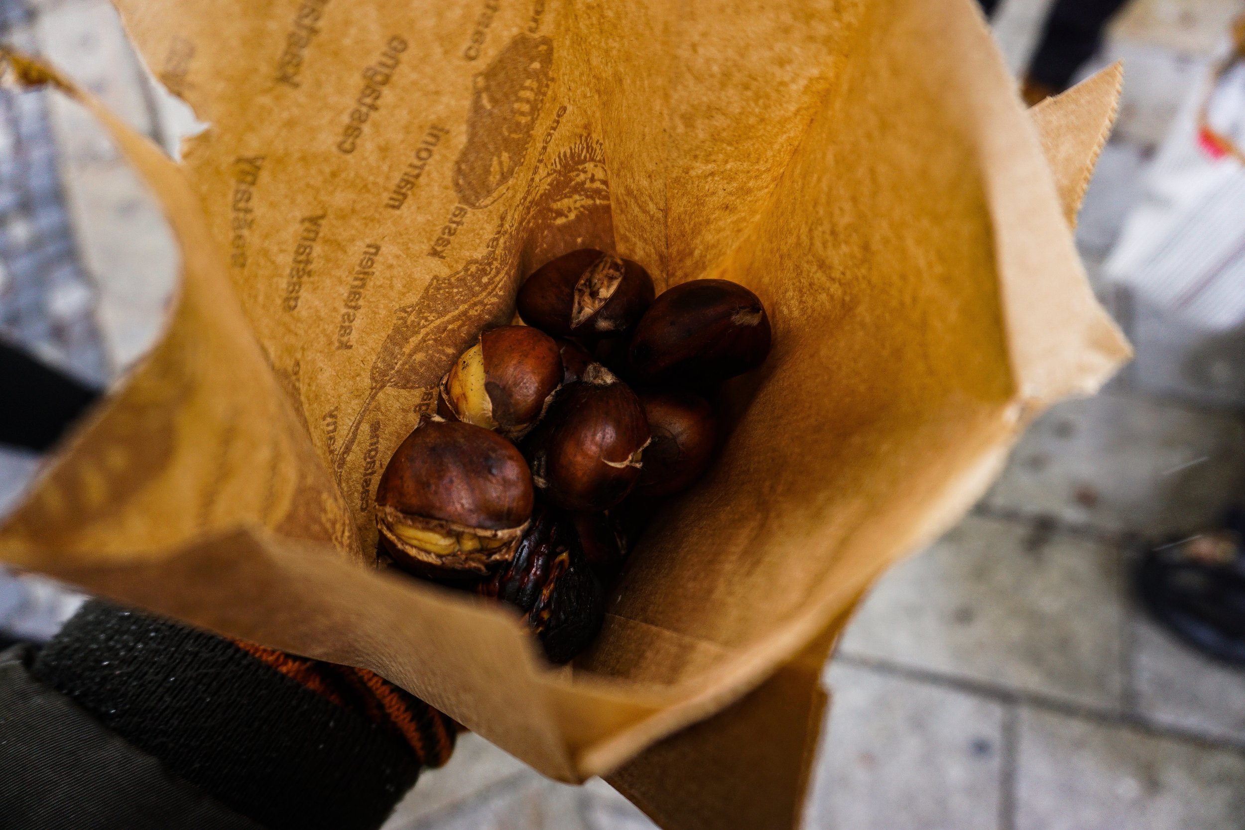 Roasted chestnuts