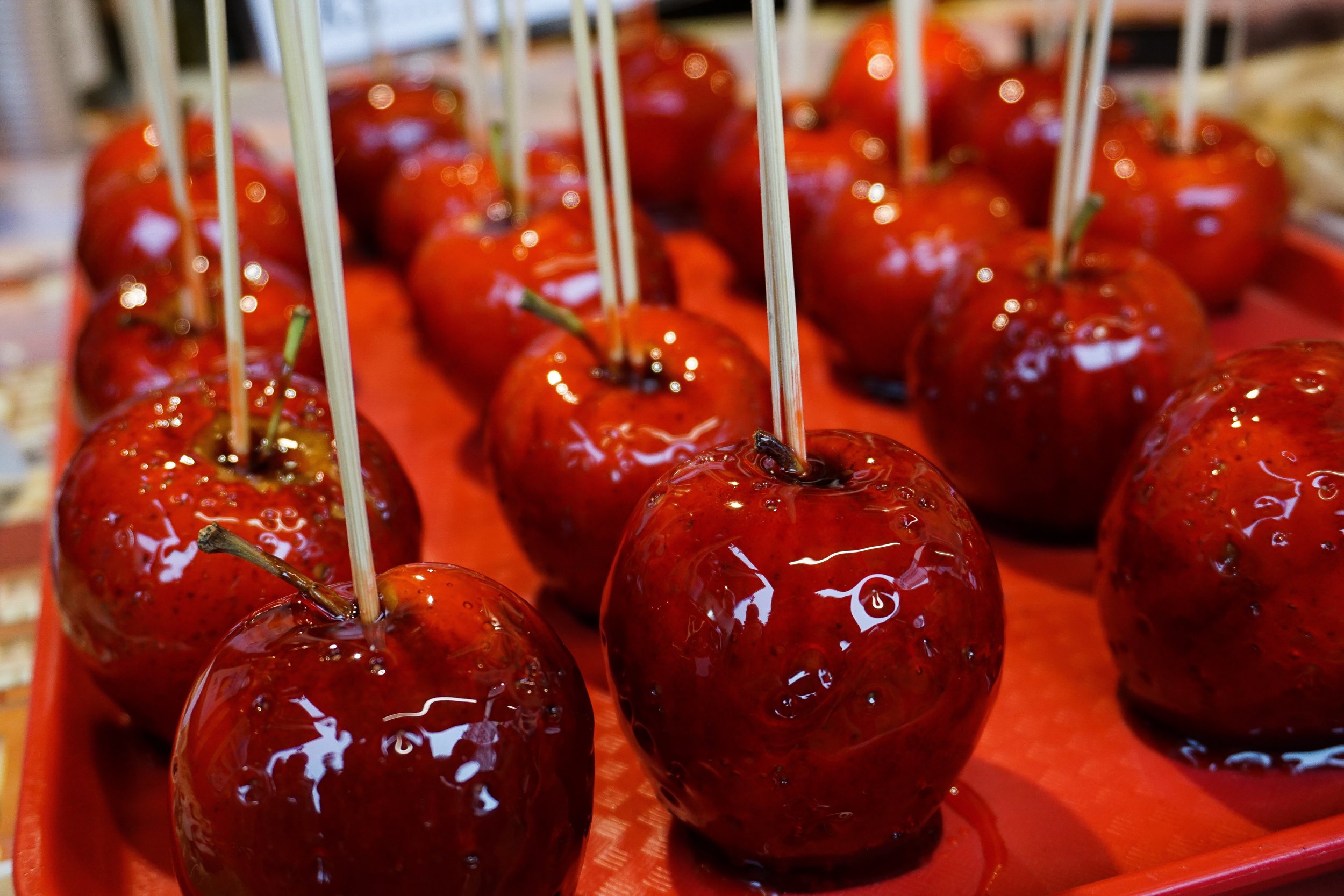 Sticky apples