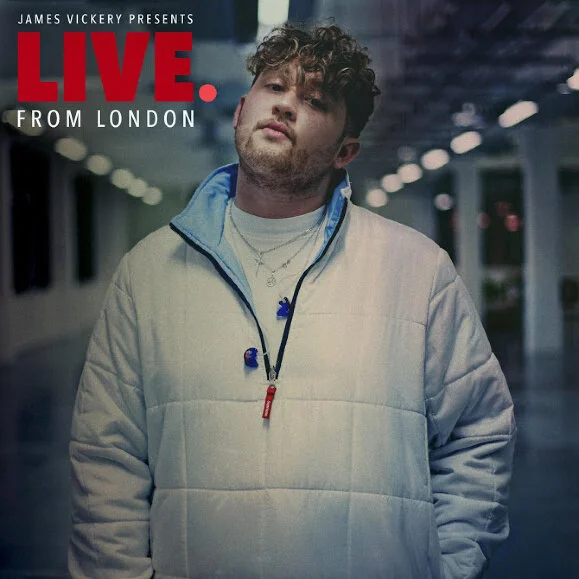 Rising British R&amp;B artist James Vickery releases 'Live From London' EP on May 13th through Th3rd Brain