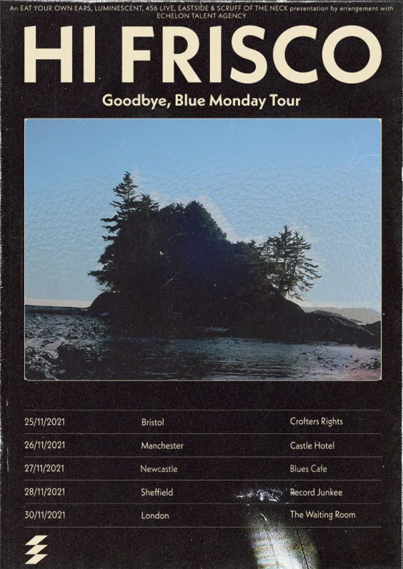 Indie-psych duo Hi Frisco announce the 'Goodbye, Blue Monday' tour alongside new single 'Ever Again', out October 20th