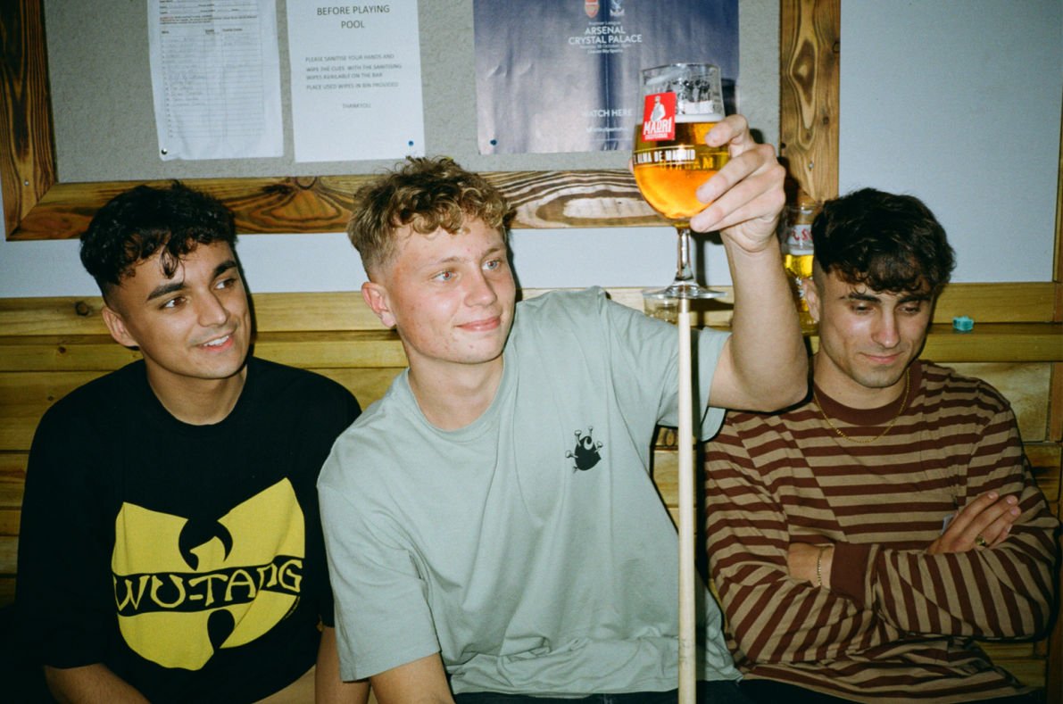 Emerging Welsh trio Public Order deliver their eagerly-awaited new single 'Fear', out February 4th