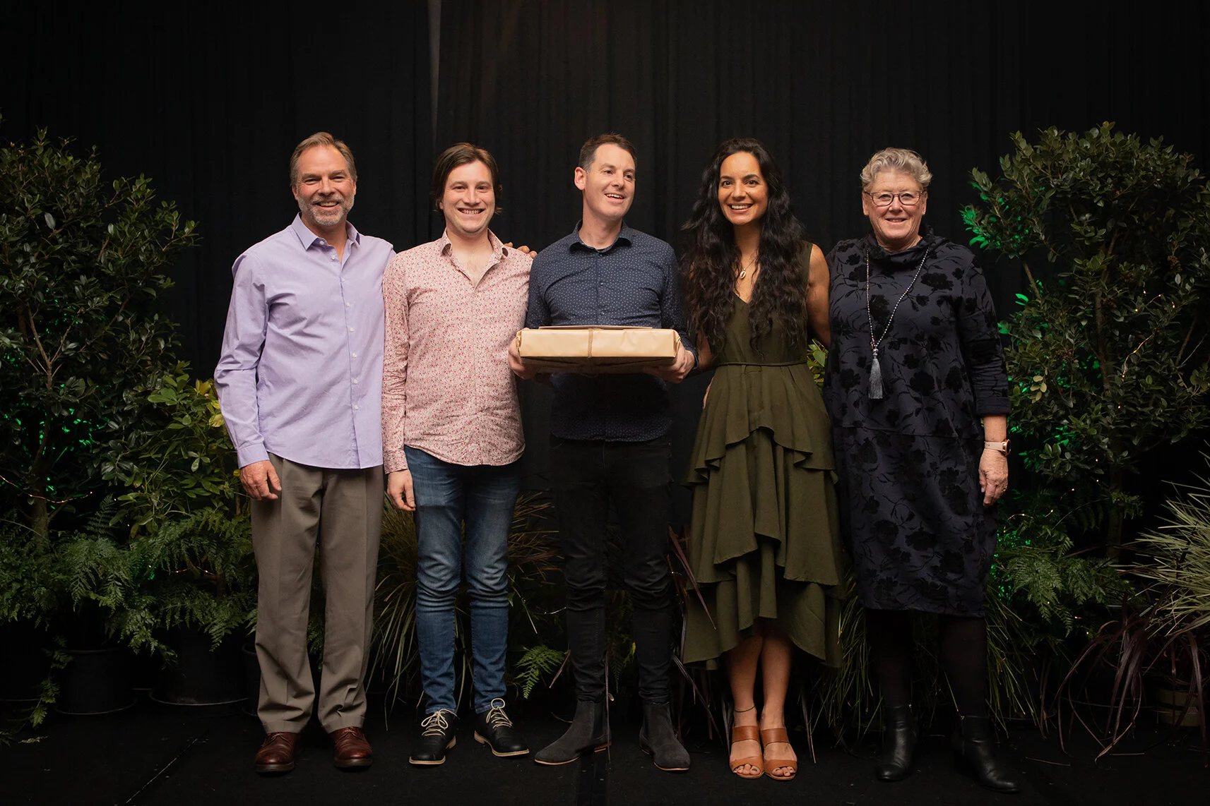 Shannon and Sanson Carts for Best Marketing Initiative (2nd Place 2019) - From left to right: Director Jol Glover, Hamish Terry & Michael Tuttiett, Marketing Contractor Stace Cottrill and Director Donna Ferrall.