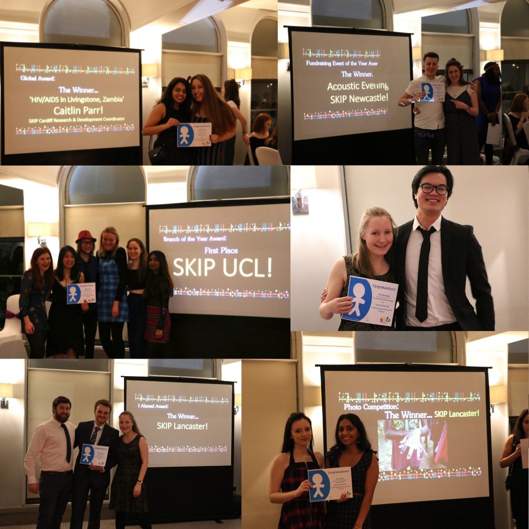 Here are some photos from the SKIP 2019 Blue Boy Awards, held in Glasgow ✨

Award winners included:
- SKIP UCL: branch of the year
- SKIP Lancaster: photo award and I Ahmed award
- SKIP Glasgow: fundraising event of the year
- Frances Breeveld: train