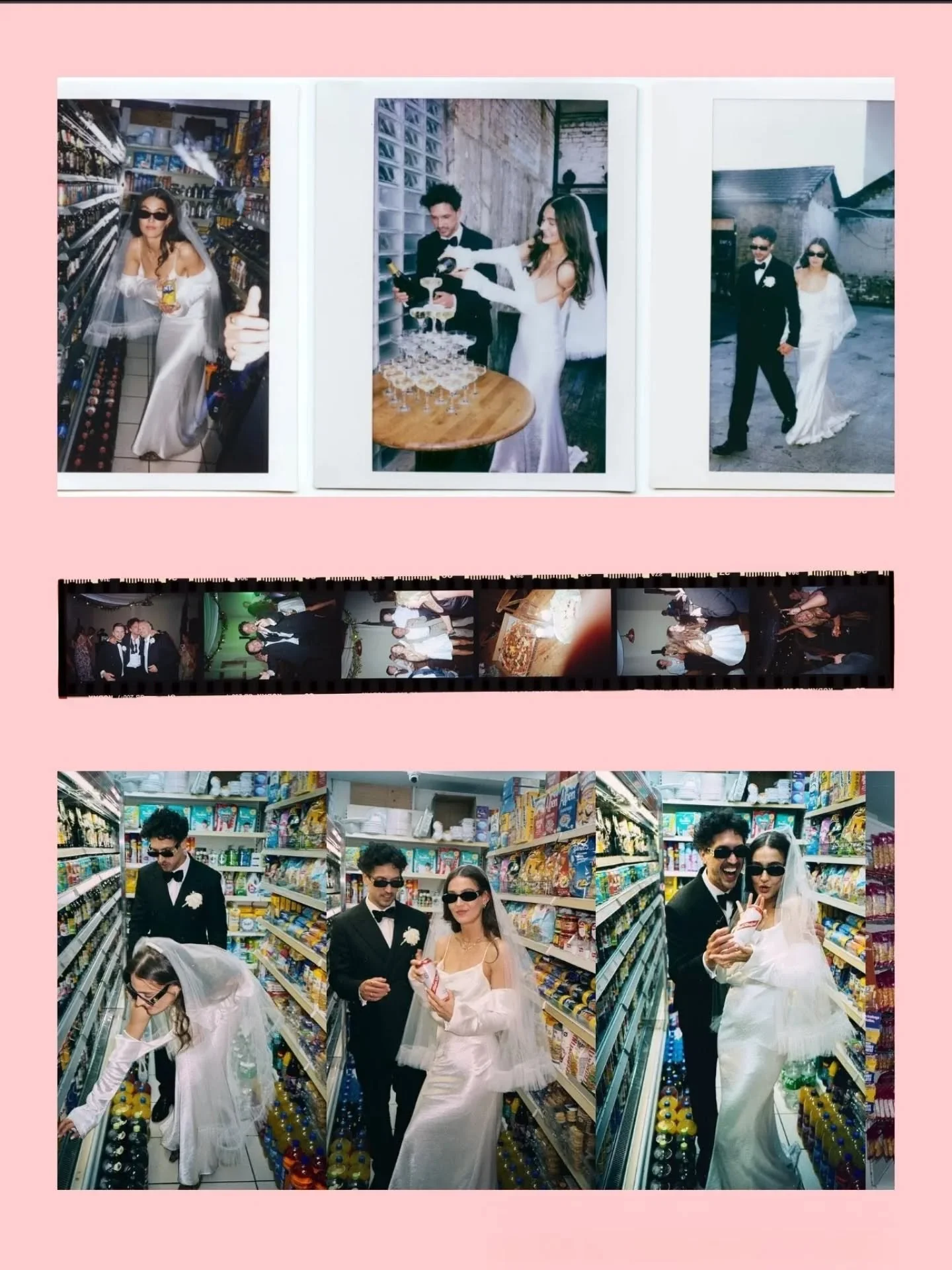 Throwback to the first time shooting at @claptoncountryclub with Hannah &amp; Billy. 
35mm/ Instax &amp; Digital. 📸🍺🕶️

Whilst the concept for these images is already pretty wizard, there was intentionality and a story to them as well. 🧙&zwj;♂️

