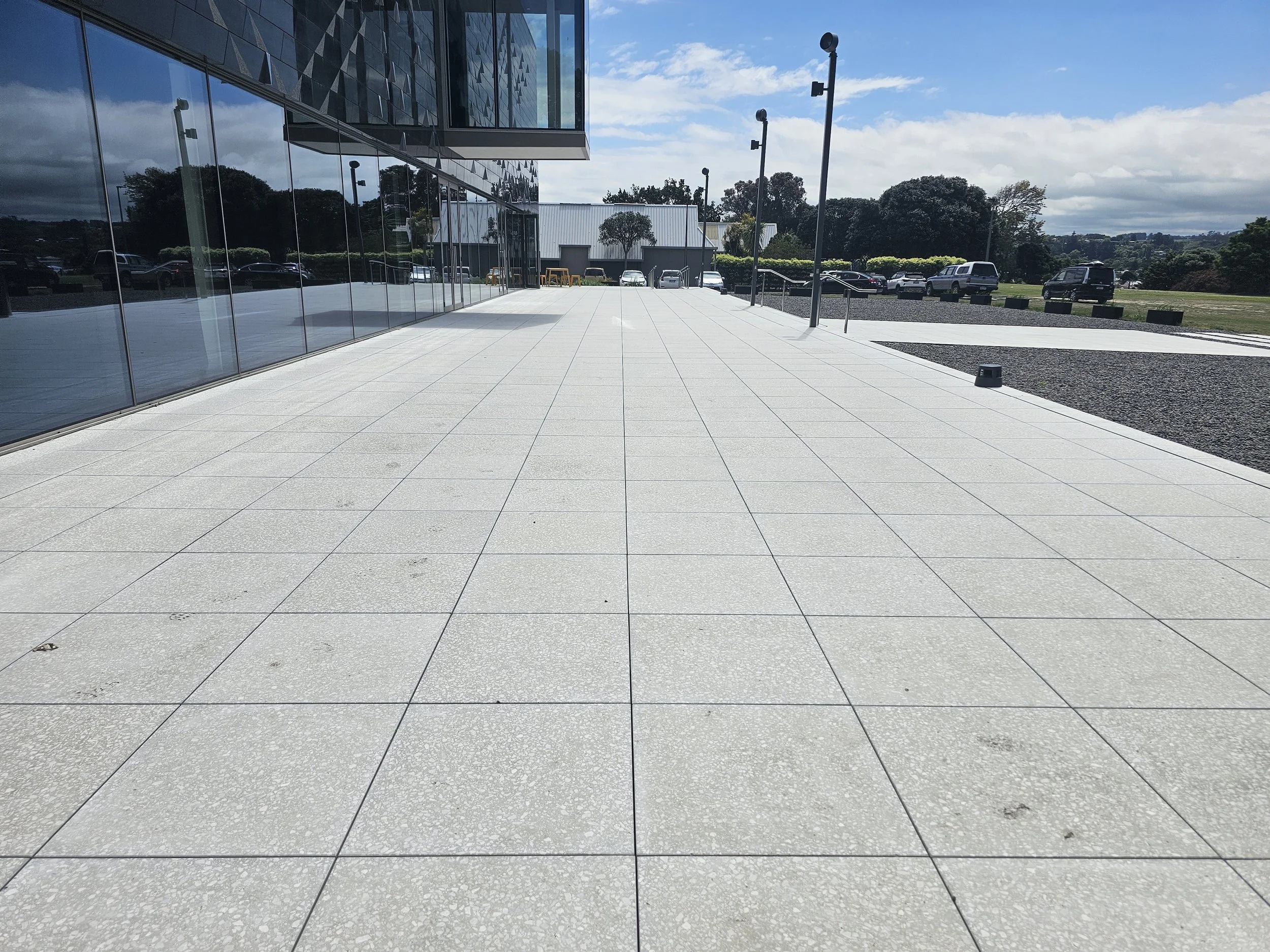 Sarjeant Gallery pavers